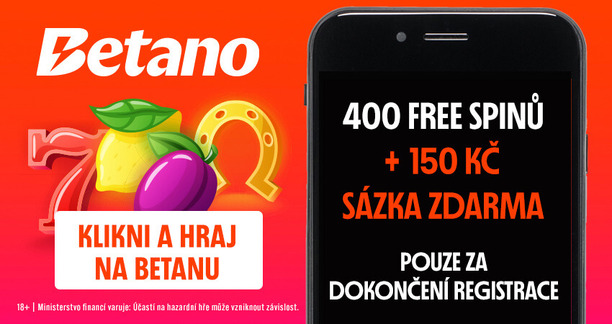 Získejte vstupní bonus bez vkladu v hodnotě 550 Kč.