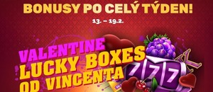 Otevřete si valentýnský kalendář v LuckyBet casinu.
