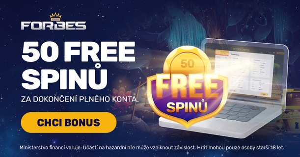 Získejte Forbes casino BONUS jen za registraci.