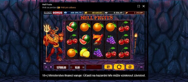 Jeden z nejzábavnějších automatů Chance - Hell Fruits