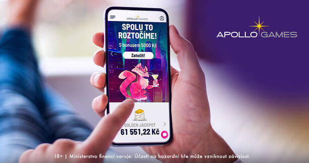 Apollo Games casino - promo kód a bonus za registraci