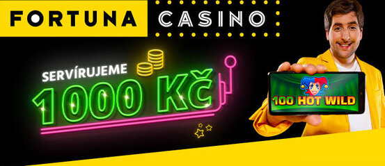 Nový vkladový bonus vám naservíruje až 1.000 Kč Nový vkladový bonus vám naservíruje až 1.000 Kč