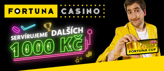 Fortuna servíruje další casino bonus Fortuna servíruje další casino bonus