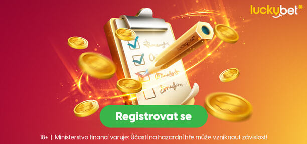 Registrujte se v online casinu LuckyBet - klikněte zde.