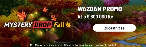 Mystery Drop Fall ve Wazdan hrách v Apollo casinu má nachystaných až 9,6 milionu korun.