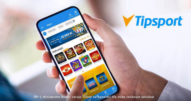 Tipsport.cz aplikace v telefonu