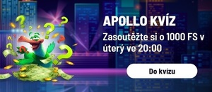 Zabojujte o 1000 free spinů v Apollo Games casinu.