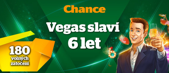 Oslavte v Chance Vegas 6. narozeniny a získejte free spiny. Oslavte v Chance Vegas 6. narozeniny a získejte free spiny.