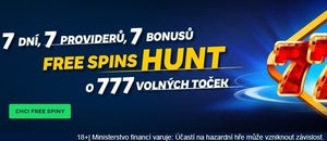 Získejte až 777 free spinů v online casinu MerkurXtip.