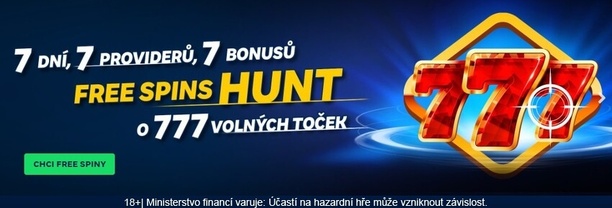 Získejte až 777 free spinů v online casinu MerkurXtip.