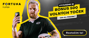 Získejte vstupní bonus v online casinu Fortuna.