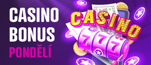 Casino bonus dnes – pondělí Casino bonus dnes – pondělí
