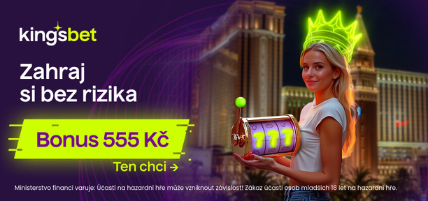 Casino bonus 555 Kč u Kingsbetu
