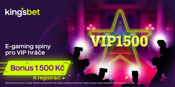 Kingsbet promo kód: VIP1500 Kingsbet promo kód: VIP1500