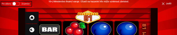 Přepnutí hry z demo režimu do režimu za peníze